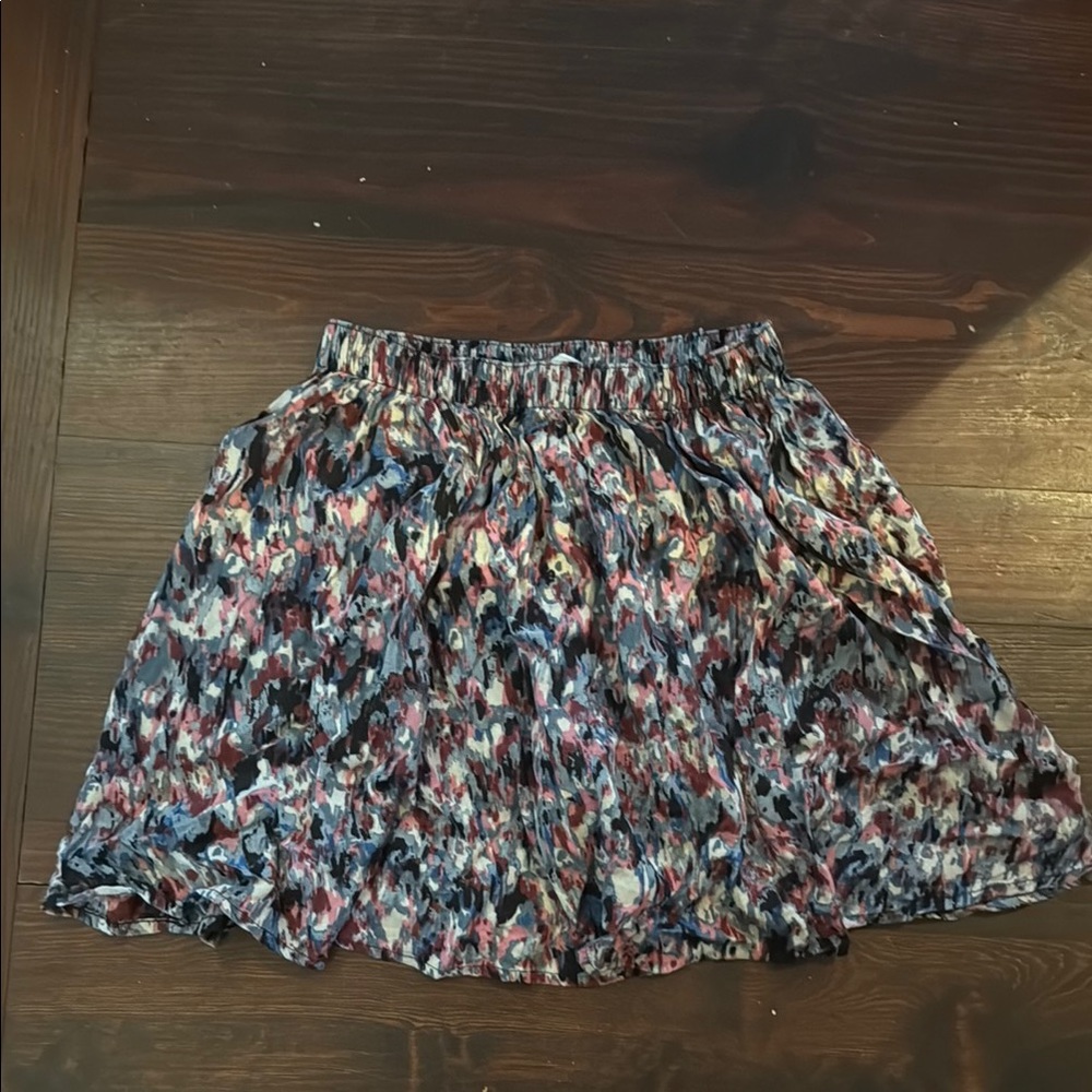 Abercrombie & Fitch boho patterned mini skirt
